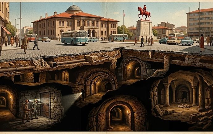 Ankara’nın Altında Tünellerin Sırrı Şehir Efsanesimi