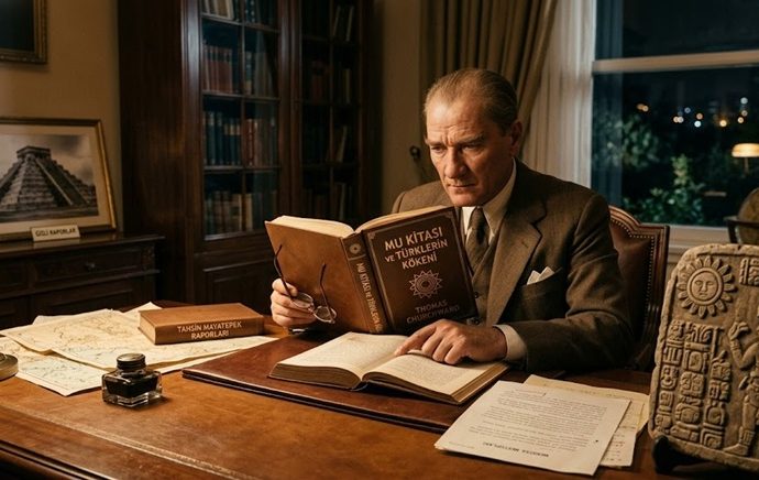 Atatürk’ün Gizlenen Raporları Kayıp Kıta Mu ve Türklerin Kökeni