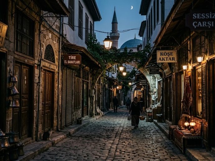 İzmir Tire’nin Sessiz Çarşısı Yankılanan Fısıltılar