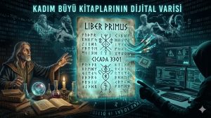 Öğretilerini Grimoire adı verilen el yazması büyü kitaplarında