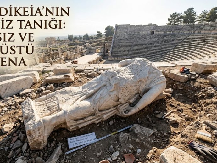 Laodikeia’nın Sessiz Tanığı Başsız ve Yüzüstü Bir Athena