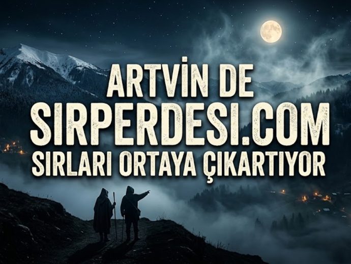 Artvin’de Gece Yarısı Sır Perdesi Albasması