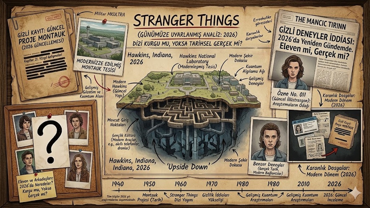 Stranger Things Gerçek mi Dizinin Gizli Şifreleri