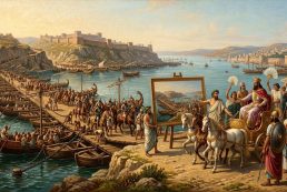 İstanbul Boğazına Yapılan M.Ö İlk Köprü Kim Yaptı