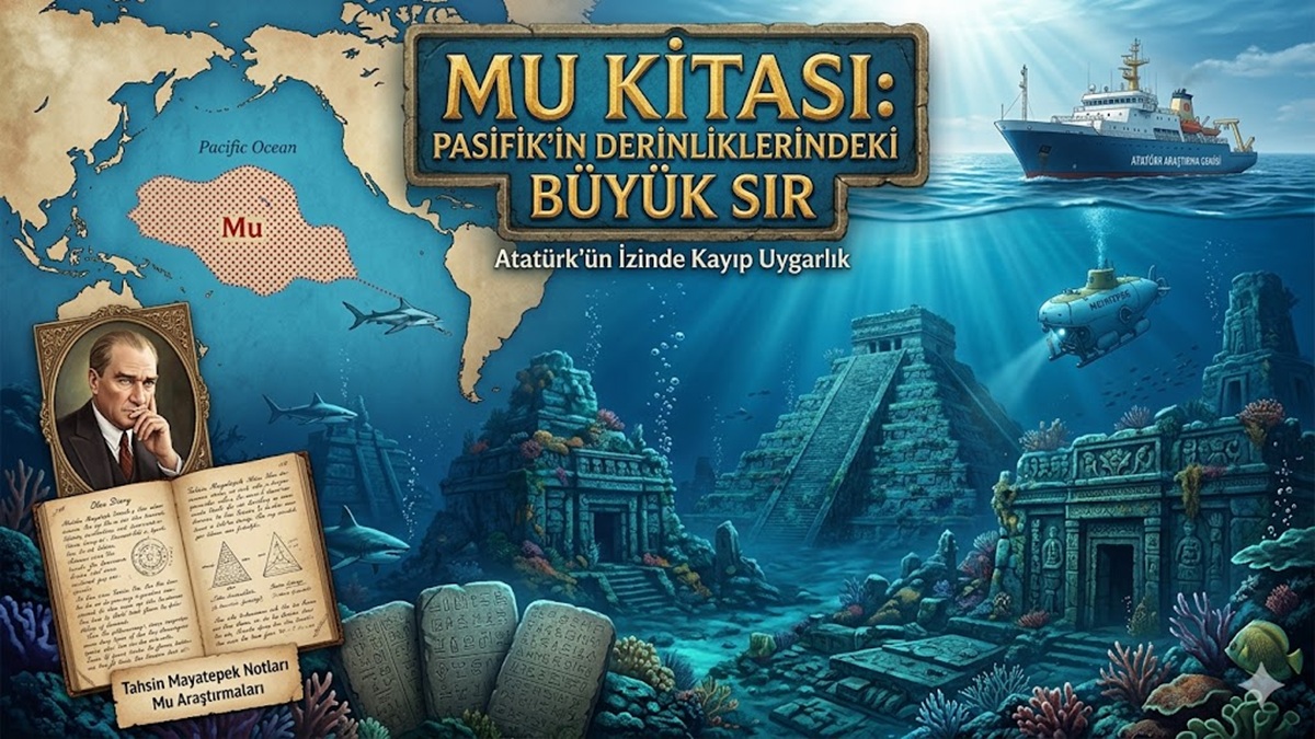 Mu Kıtası Pasifik’in Derinliklerindeki Büyük Sır