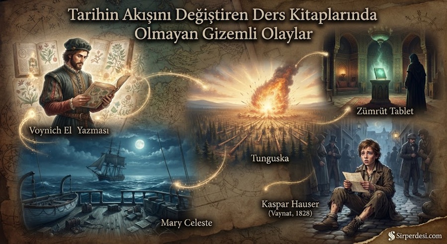 Tarihin Akışını Değiştiren Ders Kitaplarında Olmayan Gizemli Olaylar